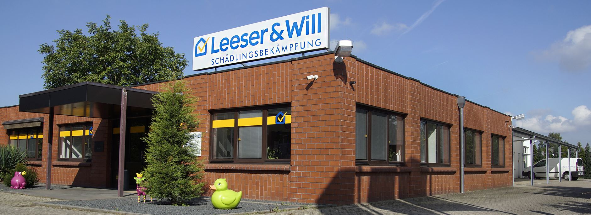 Leeser & Will Schädlingsbekämpfung GmbH - Logo Tür